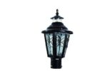 Tracklite Big Gate Light Metal Black Decorative Outdoor Light, Gate Light, Garden Lights with Led Bulb Include Pack of 1 (Black) (WITH 1 BULB FREE) (13-inch L_  7-inch W )