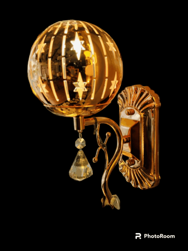 Tracklite Brass Copper Wall Light 3 in 1 for Living Room, Bedroom, Dining Room, Kitchen (WITH 1 BULB FREE)