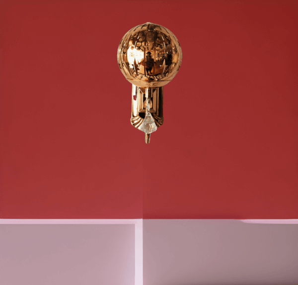 Tracklite Brass Copper Wall Light 3 in 1 for Living Room, Bedroom, Dining Room, Kitchen (WITH 1 BULB FREE)