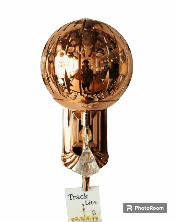 Tracklite Brass Copper Wall Light 3 in 1 for Living Room, Bedroom, Dining Room, Kitchen (WITH 1 BULB FREE)