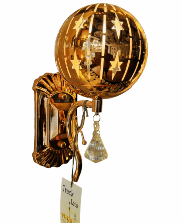 Tracklite Brass Copper Wall Light 3 in 1 for Living Room, Bedroom, Dining Room, Kitchen (WITH 1 BULB FREE)