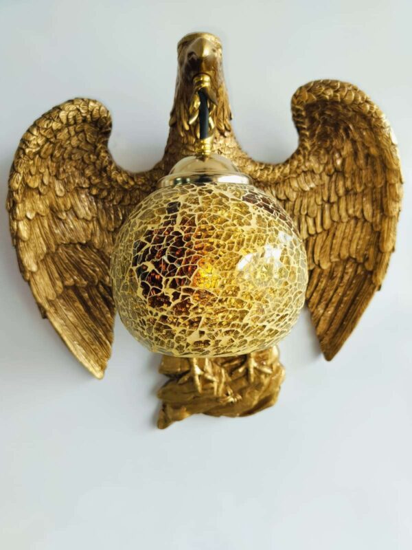 TRACKLITE  Wall Lamp Light Decorative for Living Room, Restaurant, Hallway, Kitchen, Over The Dining Table, Hotels, Malls (With 1 Bulb FREE FRE )(Corded-Electric) Pack of 1 Bird Design