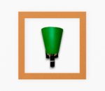 TRACKLITE led/Bulb Single Wall Light for Room Hall Shop Office restro etc. (GREEN)