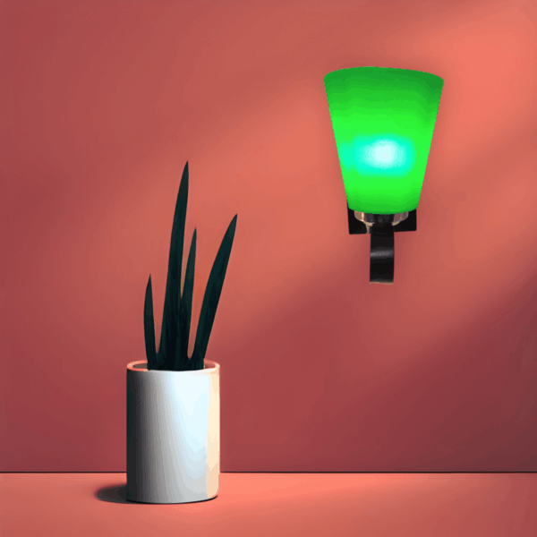 TRACKLITE led/Bulb Single Wall Light for Room Hall Shop Office restro etc. (GREEN)