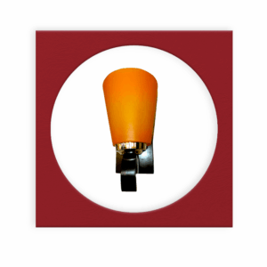 TRACKLITE led/Bulb Single Wall Light for Room Hall Shop Office restro etc. (ORANGE )