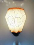 TRACKLITE Wooden Wall Lights with Led Bulb Include  (Base Colour - Black)  ( WITH 1 BULB   FREE FREE )