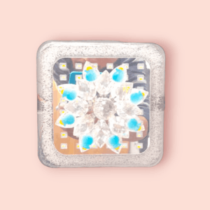 TRACKLITE Crystal Moving Flower Multi Color Changing Ceiling Light - Elegant Decor with Soothing Ambiance | LED Nightlight for Home and Office