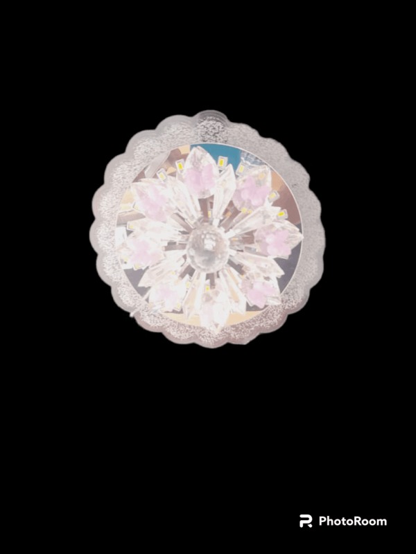 TRACKLITE Moving Flower PINK RD Color Changing Ceiling Light