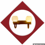 TRACKLITE , WALL LIGHT  Multicolor Mosaic Wall Mounted Light (Small,Multicolor) LED LIGHT