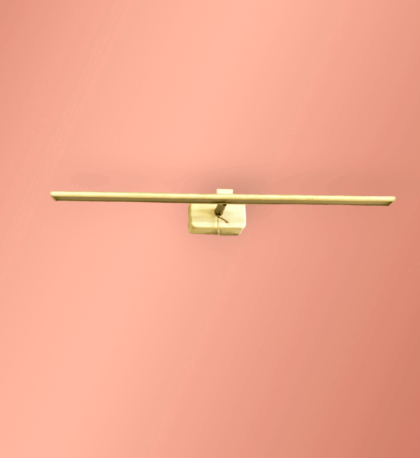 TRACKLITE WALL LIGHT TUBE LIGHT  6 WATT Warm White, Led Display Adjustable Up N Down Curve Flexible Neck Wall Lamp Picture Mirror Spot Focus Fancy Light Color Body Color Gold, Pack of 1