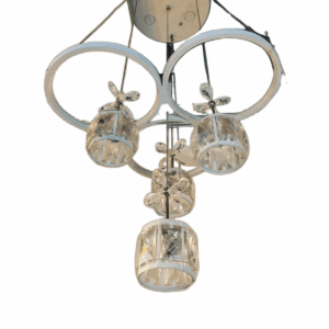 TRACKLITE HANGING LIGHT FLOWER LIGH  Enterprises Modern Home Embellishing Crystal Chandelier Lightning Fixture Ceiling Light - Small Size LED LIGHT