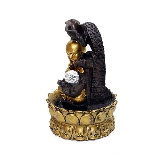 TRACKLITE Cottage Handicraft Water Fountain | Home Decor Item Visit the COTTAGE TRACKLITE  Store (