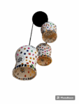 TRACKLITE HANGING LIGHT  Antiques Hanging Light - 3 Pendant Ceiling Lamp ( WITH 3 BULB FREE FREE )
