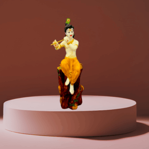 TRACKLITE  Krishna Showpiece  ( 21- Inch L - 7- inch W ) for Table Decor and Gifts