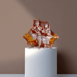 TRACKLITE Radha Krishna God Idol, Radha Krishna God Murti Figurine Religious Pooja Gift Items and Murti for Mandir/Temple/Home/Office (Stone Work) ( 14 inch L - 15- inch W)