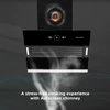 Faber 60 cm 1200 m3/hr Slant, Filterless Auto Clean Chimney, 12Yr Warranty on Motor(2Yr Comprehensive)|| Italian Design (HOOD VERTIGO FL SC AC BK 60, Touch & Gesture Control, Black)  (19- inch L _ 24- inch W )