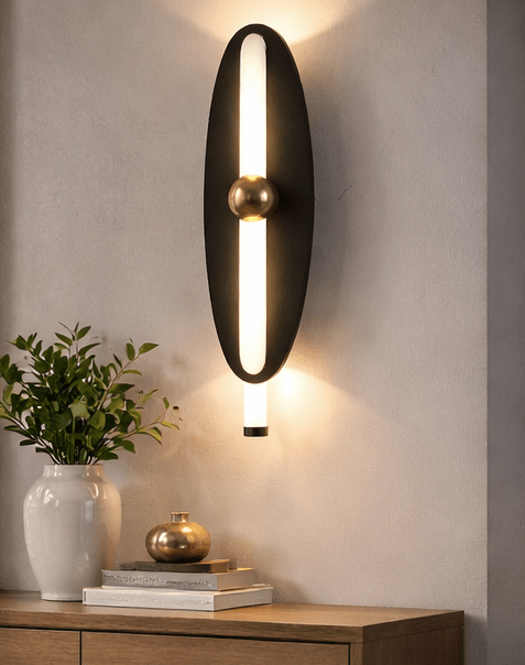 Smartway Denis 14W Modern LED Wall Lamp | Natural White Decorative Wall Light for Living Room, Bedroom, Bedside & Home Decor.