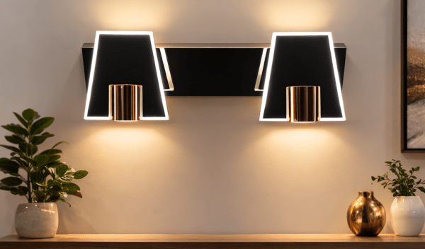 Glass Incandescent 13.9inch Decorative Wall Light