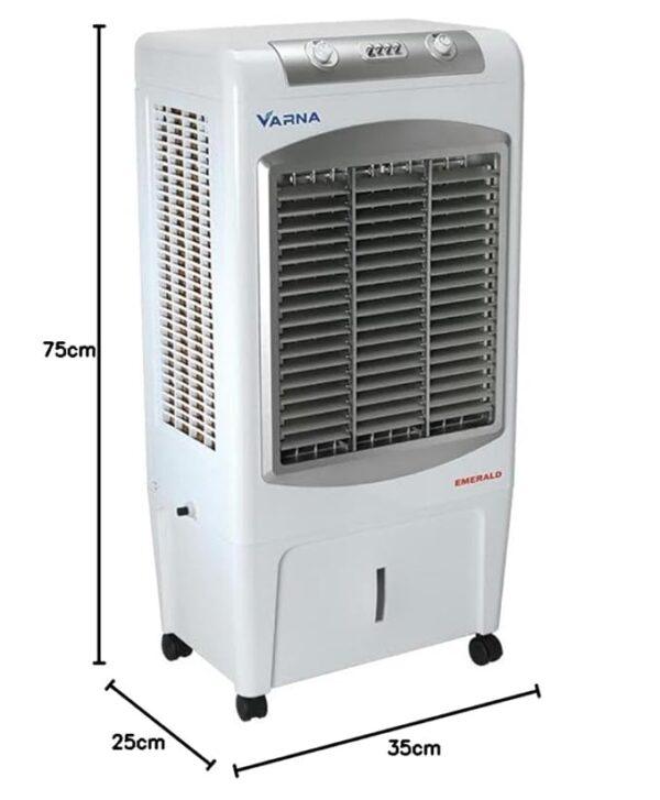 VARNA Emerald DC8016F Desert Cooler, White