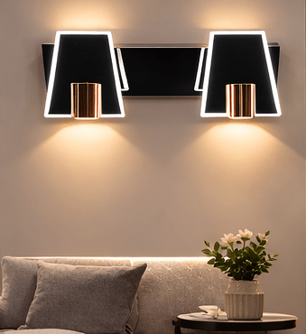 Glass Incandescent 13.9inch Decorative Wall Light