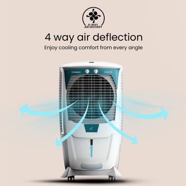 Crompton 75 L Desert Air Cooler (White, ACGC-DAC751 PACK OF 1)