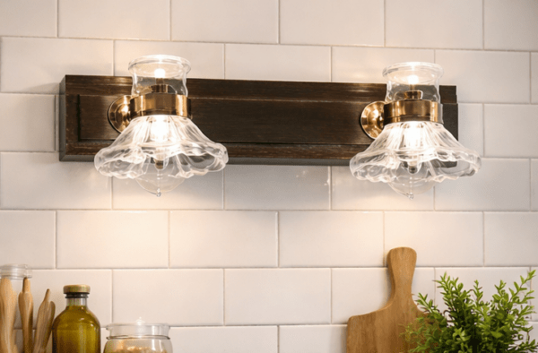 Designer Home Decorative Modern Glass Wall Lamp for Indoor Application Without Bulb -Wall Lamp 0102, Corded Electric