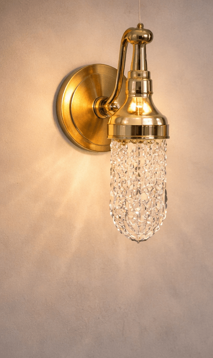 Color Mode Changing (Wh/WW/NW) Energy Saving Led Transparent Led Wall Lamp for Bedroom, Living Room, Restaurants, Dining, Coffee Shop,Home Etc