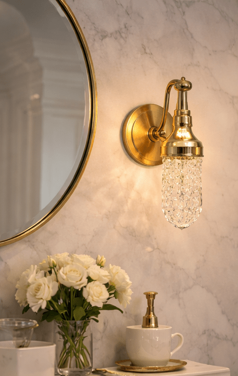 Color Mode Changing (Wh/WW/NW) Energy Saving Led Transparent Led Wall Lamp for Bedroom, Living Room, Restaurants, Dining, Coffee Shop,Home Etc