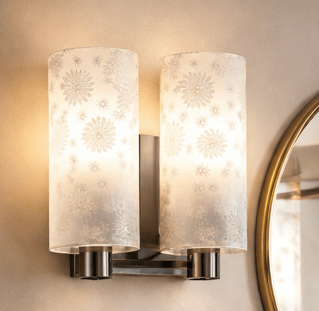 Designer Home Decorative Modern Wall Lamp Industries for Living Room, Bedroom, Bedside, and Indoor and Outdoor Uses Without Bulb (Black, White)