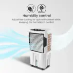 Crompton Optimus 65 Litres Desert Air Cooler for home | Large & Easy Clean Ice Chamber | High Density Honeycomb Pads | Everlast Pump | Humidity Control