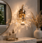 Led Wall Light and Led Wall Lamp for- Home Wall, Kitchen, Wall Sconces Light, Bedside, Bedroom, Living Room, Office, Indoor, Diwali Wall Lighting (Yellow)