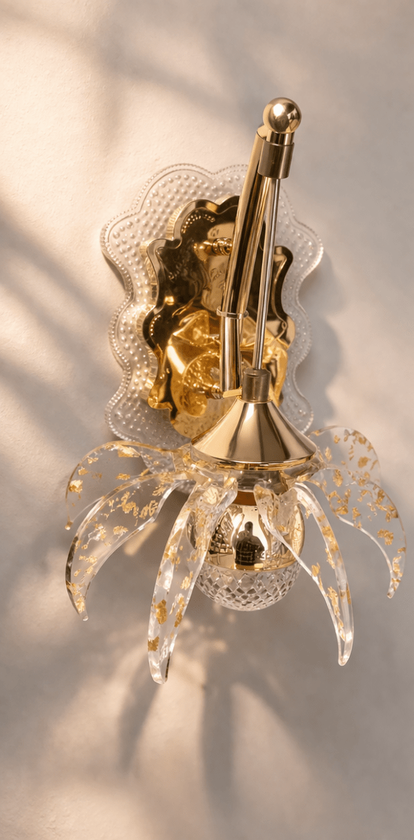 Led Wall Light and Led Wall Lamp for- Home Wall, Kitchen, Wall Sconces Light, Bedside, Bedroom, Living Room, Office, Indoor, Diwali Wall Lighting (Yellow)